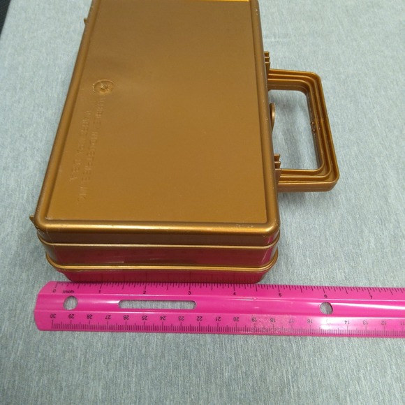 Vintage Whirley Disney's Cooked Up Comics Goofy & Max Plastic Pen cilCase - Picture 10 of 10